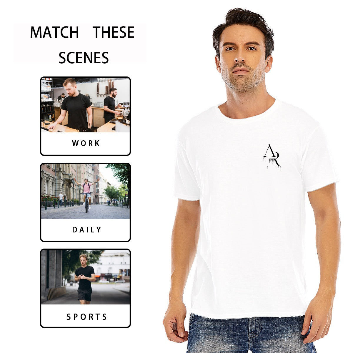 A&R driven by passion Short Pants Sleeve T-shirt